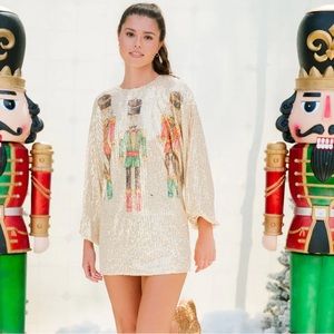 Judith March Nutcracker Sequin Dress